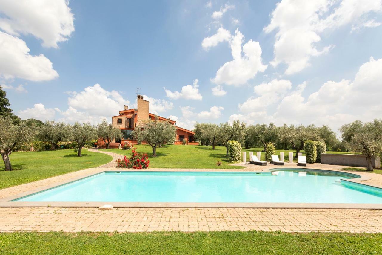 Casale Torre San Giovanni Villa In Via Della Marcigliana מראה חיצוני תמונה