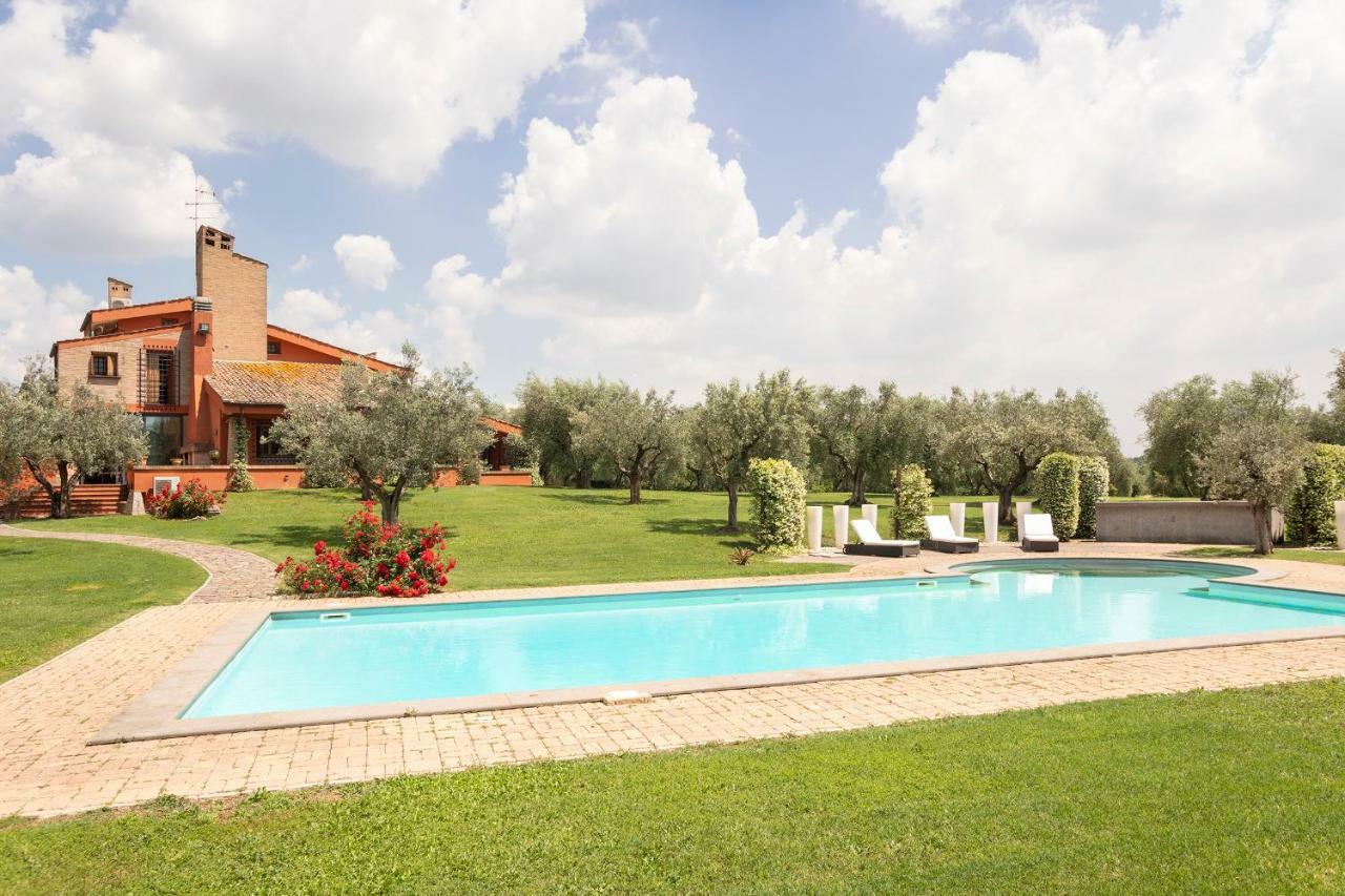 Casale Torre San Giovanni Villa In Via Della Marcigliana מראה חיצוני תמונה